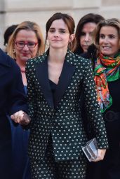 Emma Watson - Arrives at the First Meeting of the G7 Gender Equality Advisory Council in Paris 02/19/2019