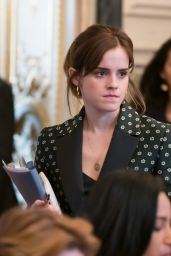 Emma Watson - G7 Gender Equality Advisory Council Meeting in Paris 02/19/2019