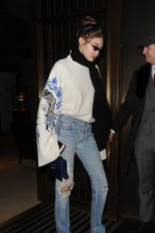 Gigi Hadid - Out in London 02/16/2019