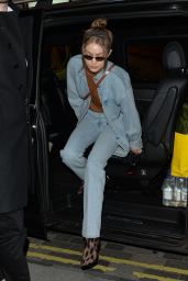 Gigi Hadid - Out in London 02/17/2019