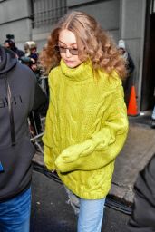 Gigi Hadid - Outside Michael Kors Fashion Show in NYC 02/13/2019