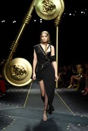 Gigi Hadid - Versace Fashion Show in Milan 02/22/2019