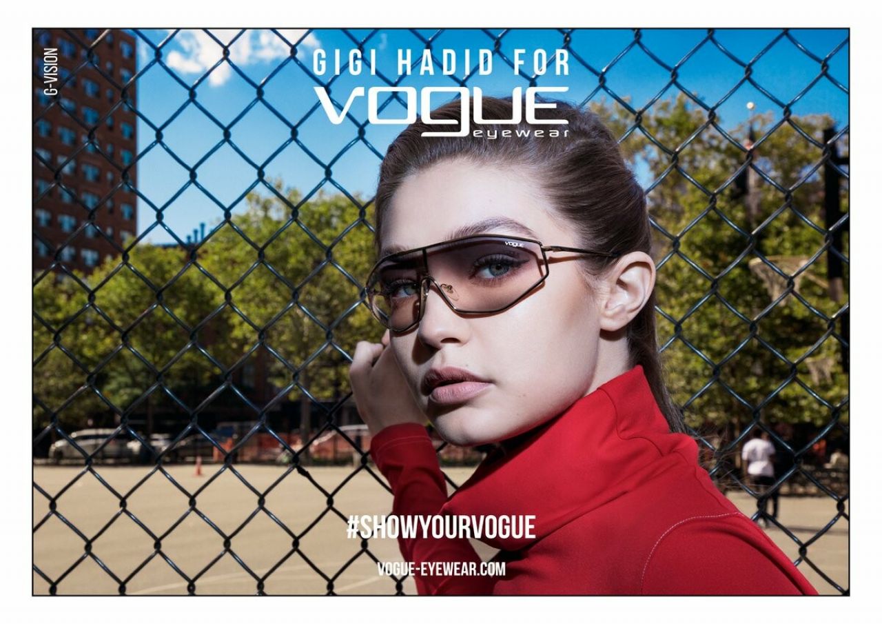 Gigi Hadid - Vogue Eyewear Season III Campaign 2019 • CelebMafia