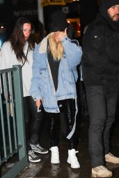 Hailey Rhode Bieber - Leaving the Lure Fishbar in NYC 02/12/2019