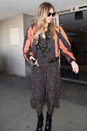 Heidi Klum in Travel Outfit - LAX Airport 02/07/2019