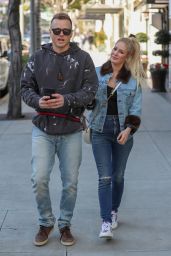 Heidi Montag and Spencer Pratt at Sugarfish in West Hollywood 02/08/2019