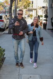Heidi Montag and Spencer Pratt at Sugarfish in West Hollywood 02/08/2019