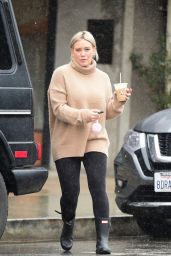 Hilary Duff - Out for Coffee in LA 02/02/2019