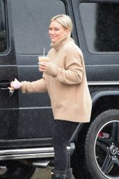 Hilary Duff - Out for Coffee in LA 02/02/2019
