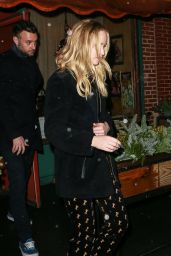 Jennifer Lawrence and Cooke Maroney - Buco Italian Restaurant in New York 02/06/2019