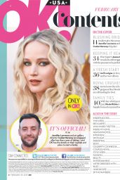 Jennifer Lawrence - OK! Magazine USA February 2019