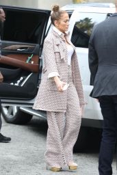 Jennifer Lopez is Stylish - Arriving for a Business Meeting in LA 02/27/2019