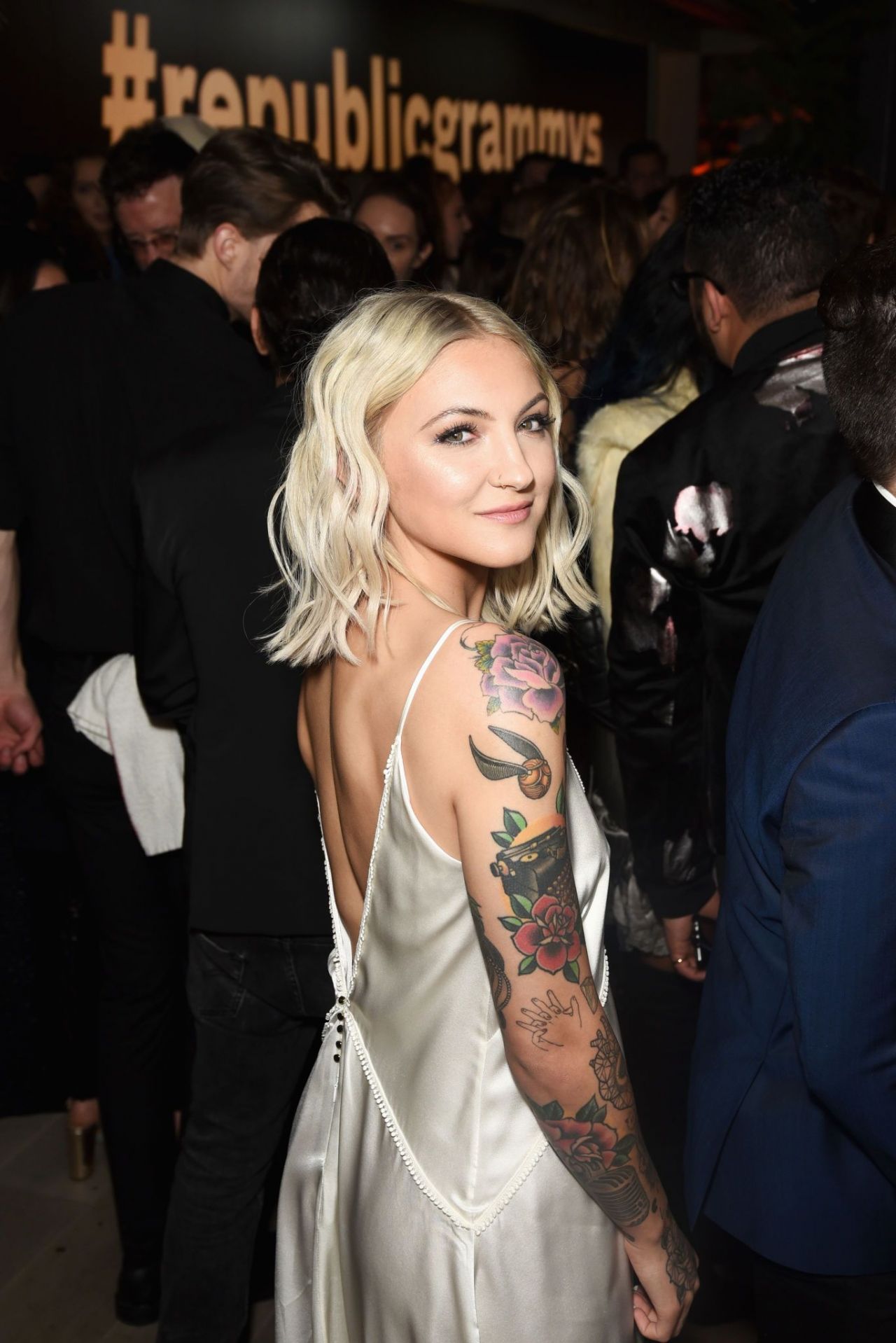 Julia Michaels Republic Grammys After Party 02/10/2019 • CelebMafia