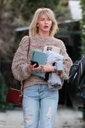Julianne Hough - Exits a Business Meeting in West Hollywood 02/11/2019