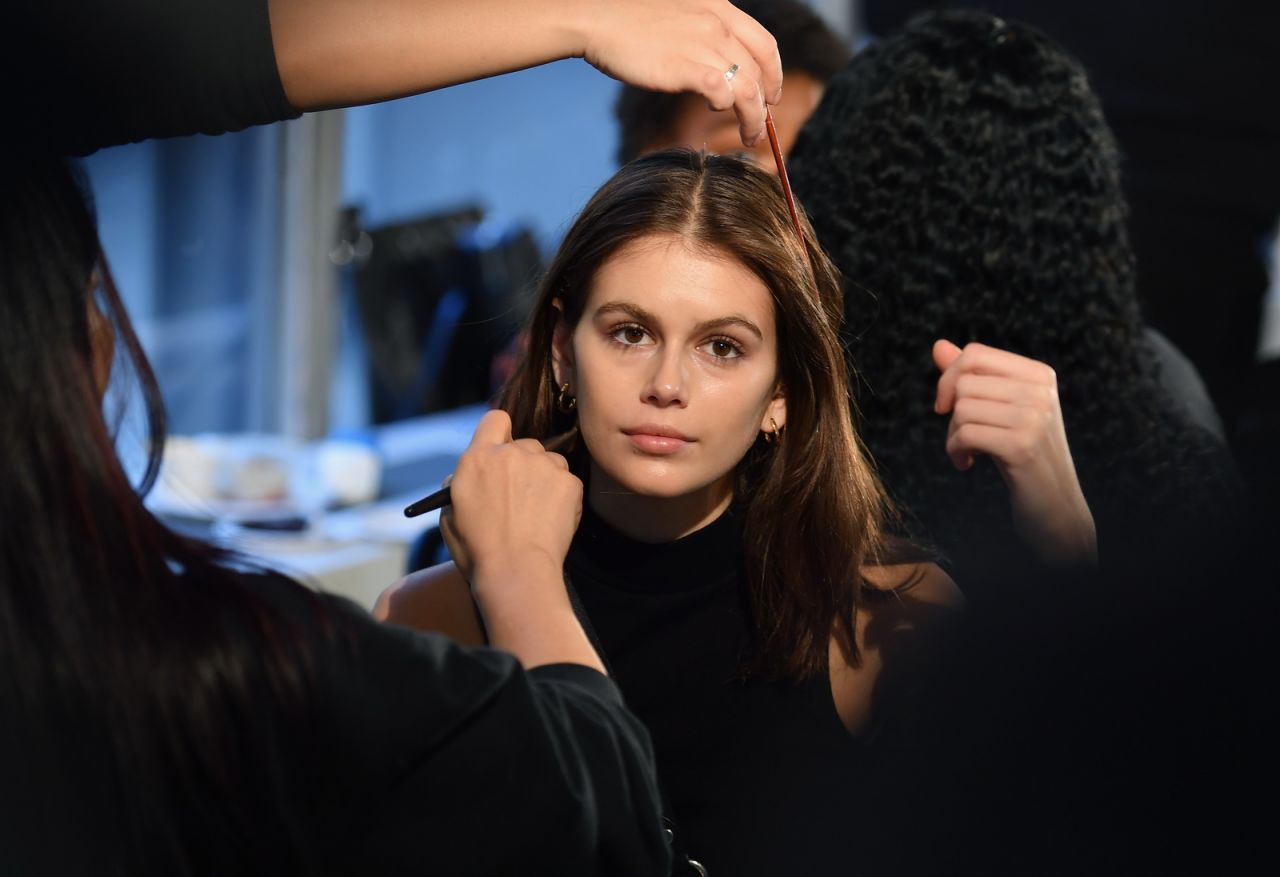 Kaia Gerber - Longchamp Fashion Show in NYC 02/09/2019 • CelebMafia