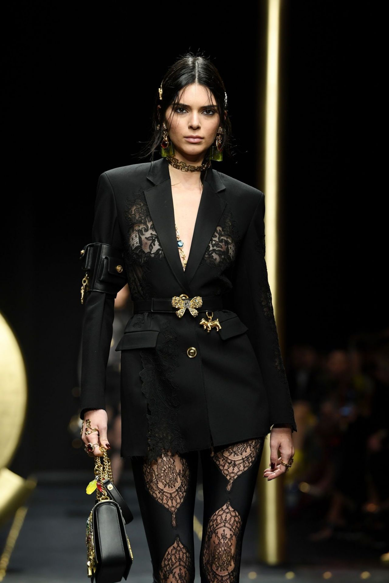 Kendall Jenner – Versace Fashion Show in Milan 02/22/2019 • CelebMafia