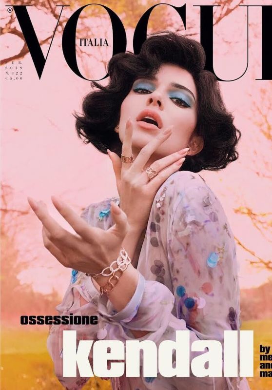 Kendall Jenner - Vogue Magazine Italia February 2019
