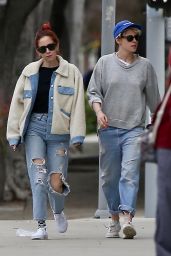 Kristen Stewart and Sara Dinkin - Head to a SPA in LA 02/13/2019