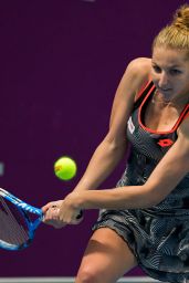 Kristyna Pliskova – Qualifying for 2019 WTA Qatar Open in Doha 02/10/2019