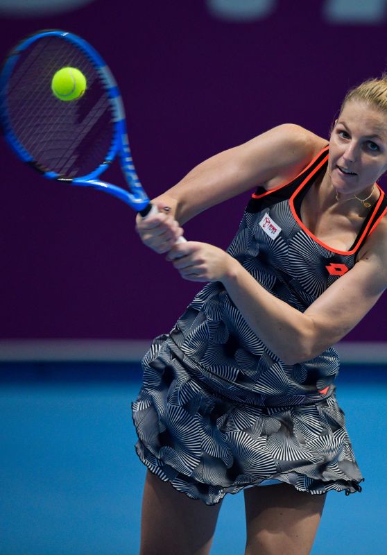 Kristyna Pliskova – Qualifying for 2019 WTA Qatar Open in Doha 02/10/2019