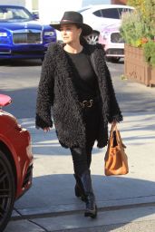 Kyle Richards at Il Pastaio in Beverly Hills 01/30/2019