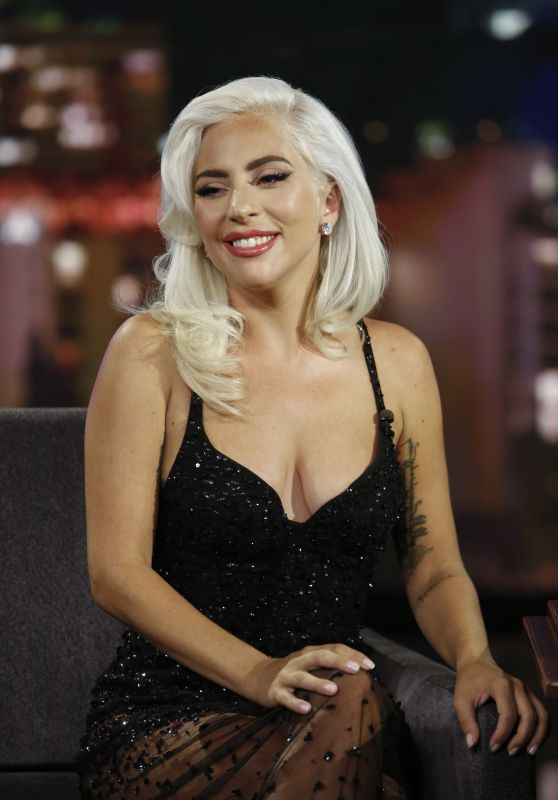 Lady Gaga at Jimmy Kimmel Live! 02/27/2019