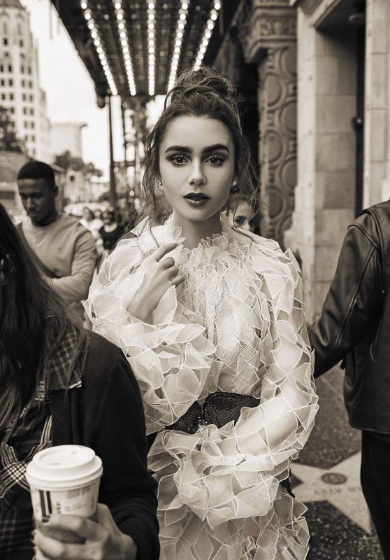 Lily Collins – Paper Magazine February 2019 Photoshoot