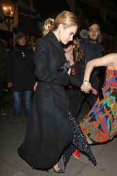 Lily James at The Waldorf Hilton in London 02/12/2019
