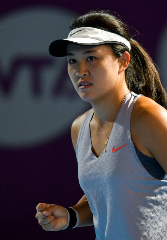 Lin Zhu – Qualifying for 2019 WTA Qatar Open in Doha 02/11/2019