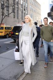 Lindsey Vonn Style and Fashion - Leaving NBC Studios in NYC 02/21/2019