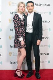 Lucy Boynton and Rami Malek - BAFTA Nespresso Nominees Party 02/09/2019
