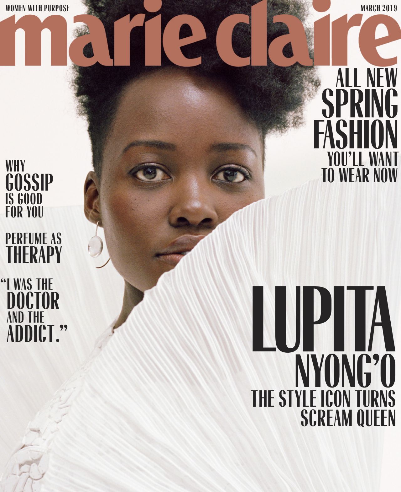 Lupita Nyong'o - Marie Claire Magazine March 2019 Issue • Celebmafia