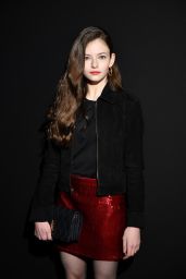 Mackenzie Foy – Saint Laurent Fashion Show in Paris 02/26/2019
