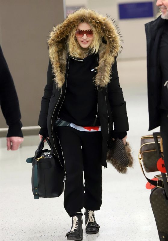 Madonna at JFK Airport in NYC 02/01/2019