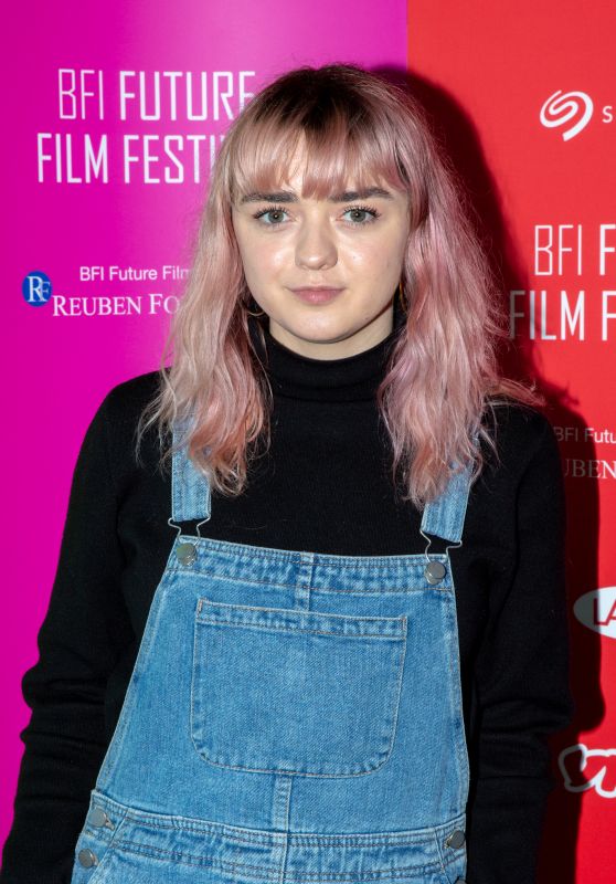 Maisie Williams - BFI Future Film Festival in London 02/23/2019