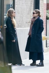 Mary-Kate Olsen and Ashley Olsen - Outside Their Office in NYC 02/06/2019