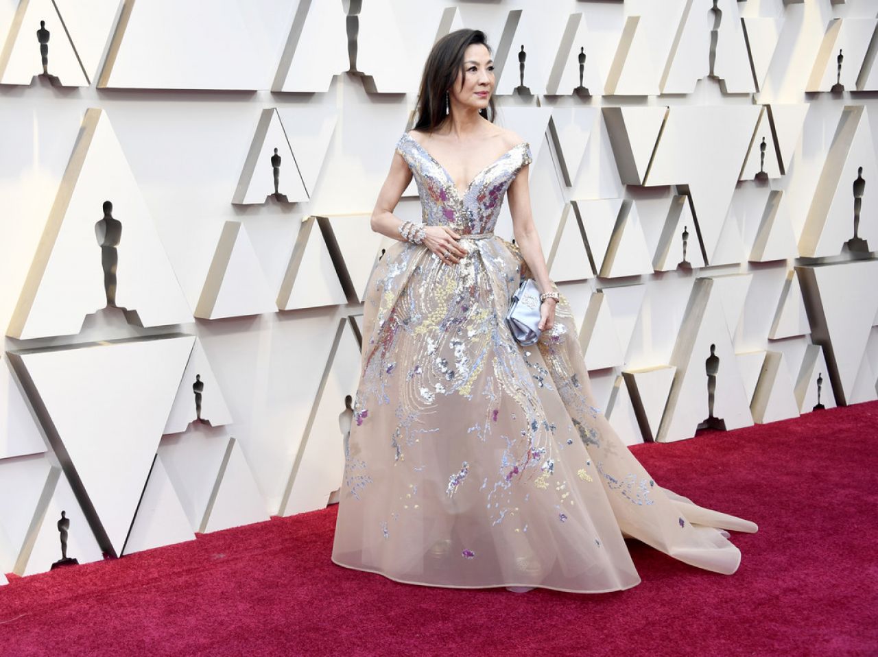 Michelle Yeoh - Oscars 2019 Red Carpet • CelebMafia