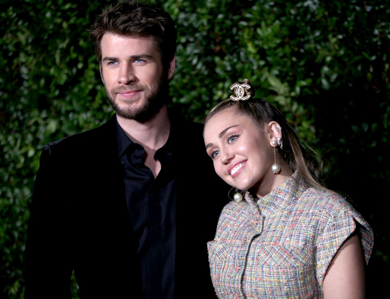 Miley Cyrus - Charles Finch & CHANEL Pre-Oscar Awards 2019 Dinner