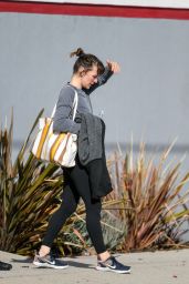 Milla Jovovich - Leaving a Gym in LA 01/29/2019