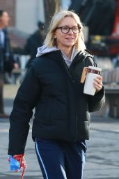 Naomi Watts - Out For a Stroll in Tribeca, NYC 02/04/2019