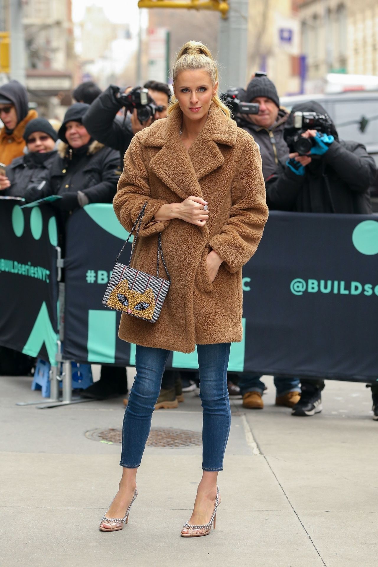 Nicky Hilton - Outside BUILD Series in New York 02/11/2019 • CelebMafia