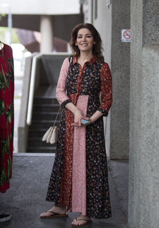 Nigella Lawson - Arrives For Her "An Evening With Nigella Lawson" Event in Melbourne 02/09/2019