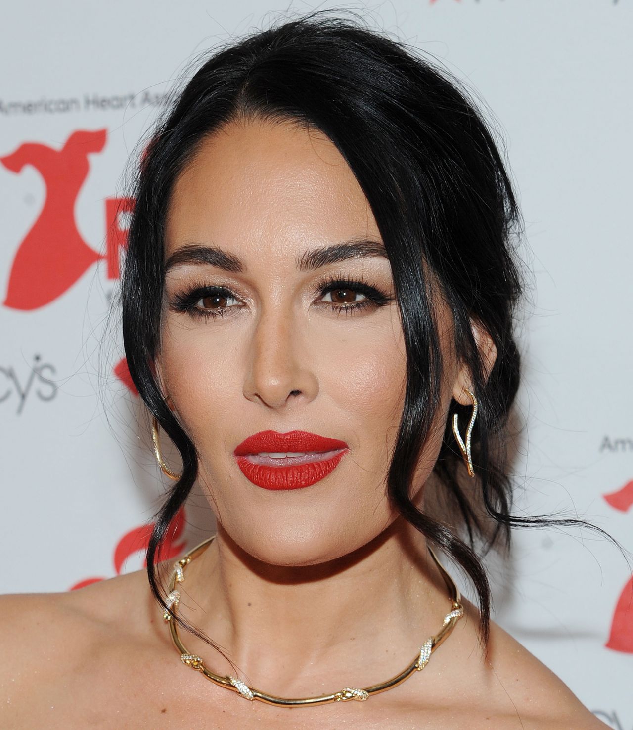 Nikki Bella and Brie Bella – Go Red For Women Red Dress Collection 2019