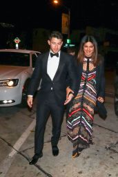 Priyanka Chopra and Nick Jonas Night Out in Los Angeles 01/31/2019