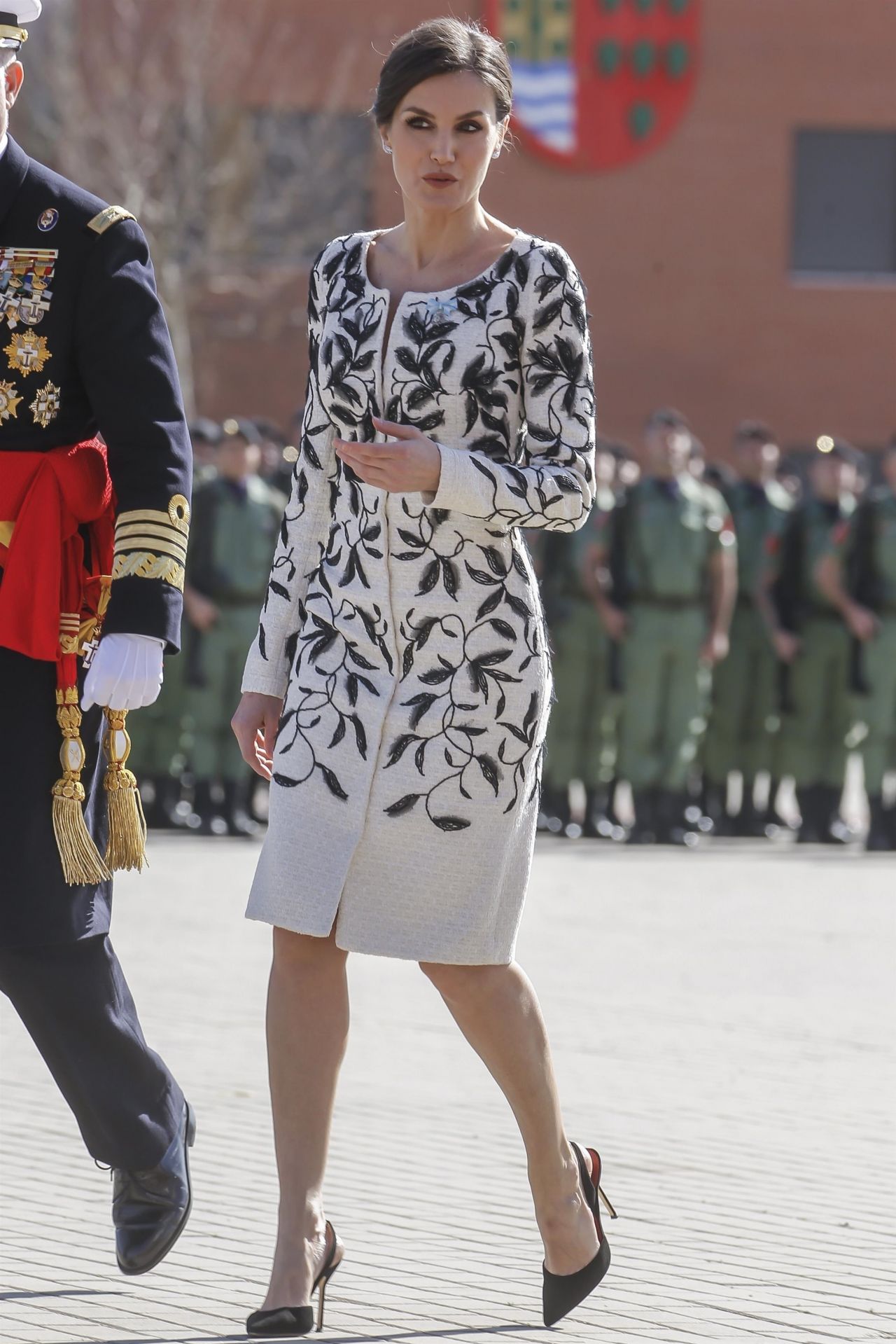 Queen Letizia of Spain - Delivery of the National Flag to the 