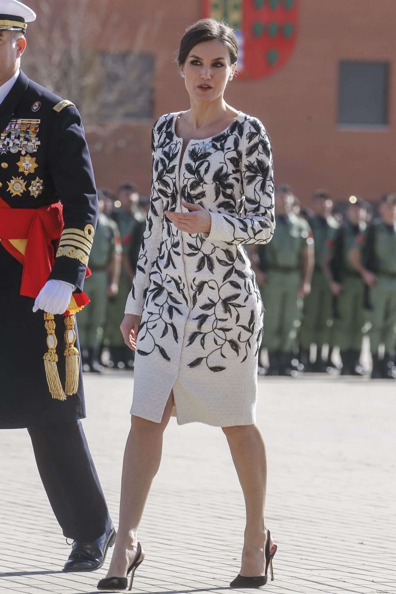 Queen Letizia of Spain - Delivery of the National Flag to the 