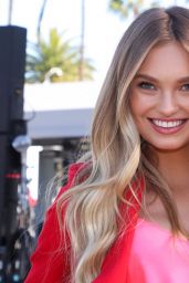 Romee Strijd - "Extra" at Universal Studios Hollywood 02/07/2019