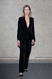 Rosamund Pike – Giorgio Armani Fashion Show in Milan 02/23/2019