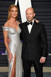 Rosie Huntington-Whiteley and Jason Statham – 2019 Vanity Fair Oscar Party