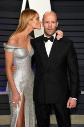 Rosie Huntington-Whiteley and Jason Statham – 2019 Vanity Fair Oscar Party